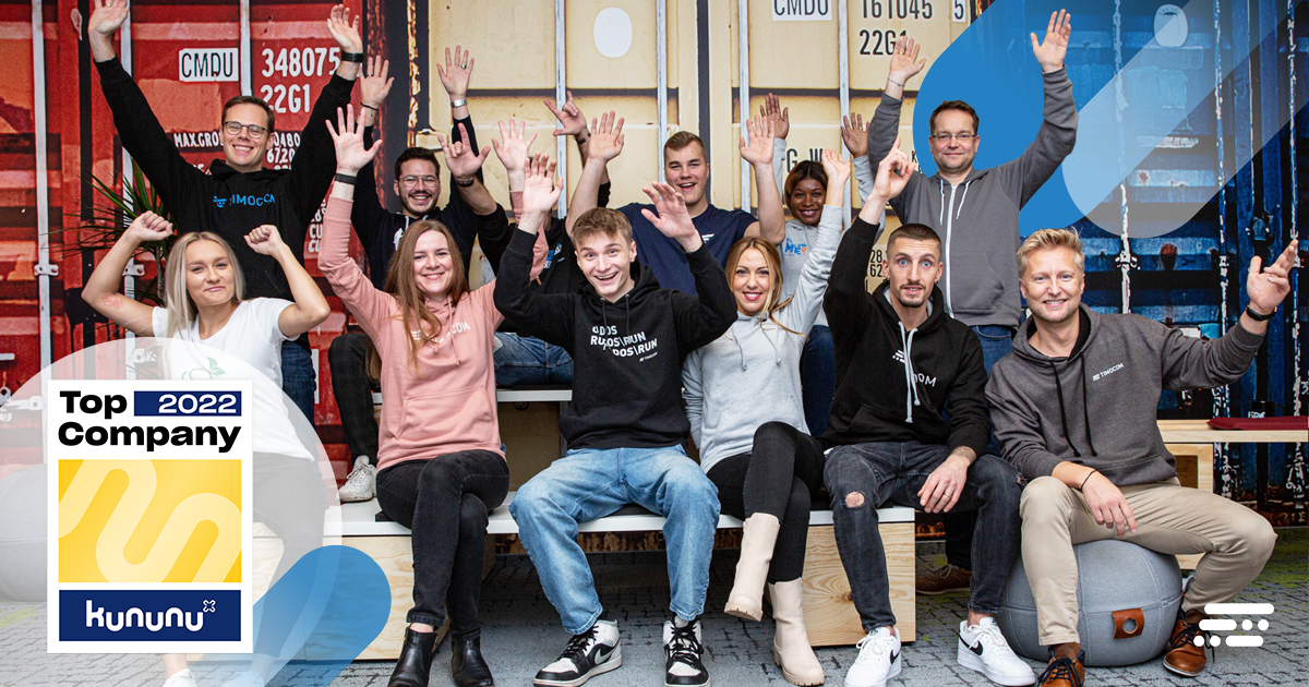 kununu pečeť Top Company pro TIMOCOM jako zaměstnavatele