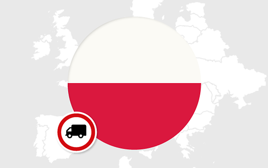 Zákazy jízdy v Polsku