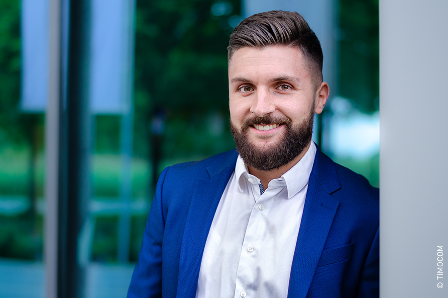 Produktový manažer David Moog