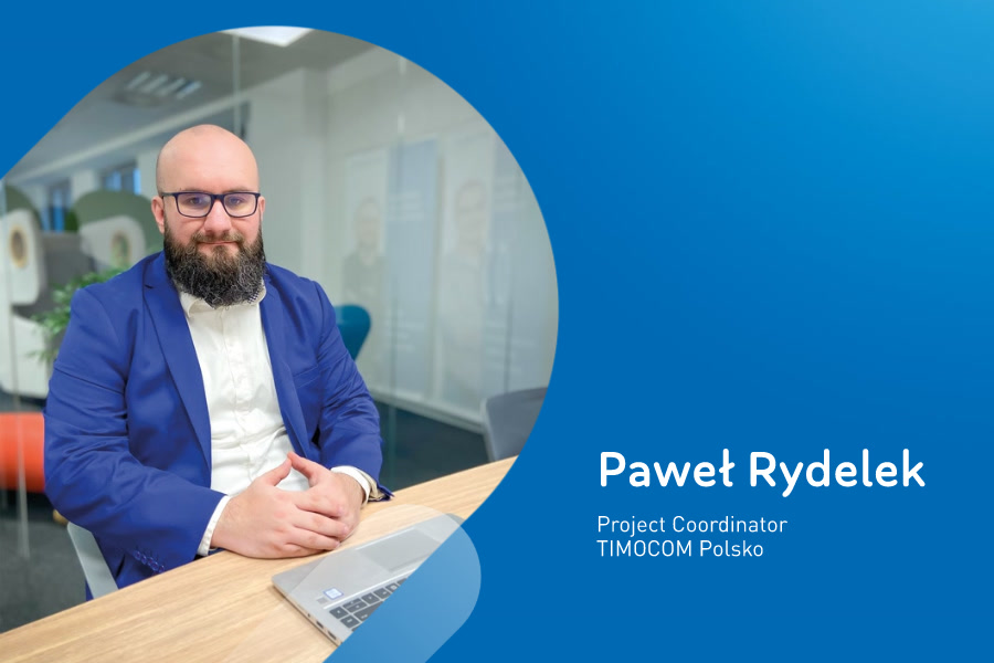 Koordinátor projektu Paweł Rydelek